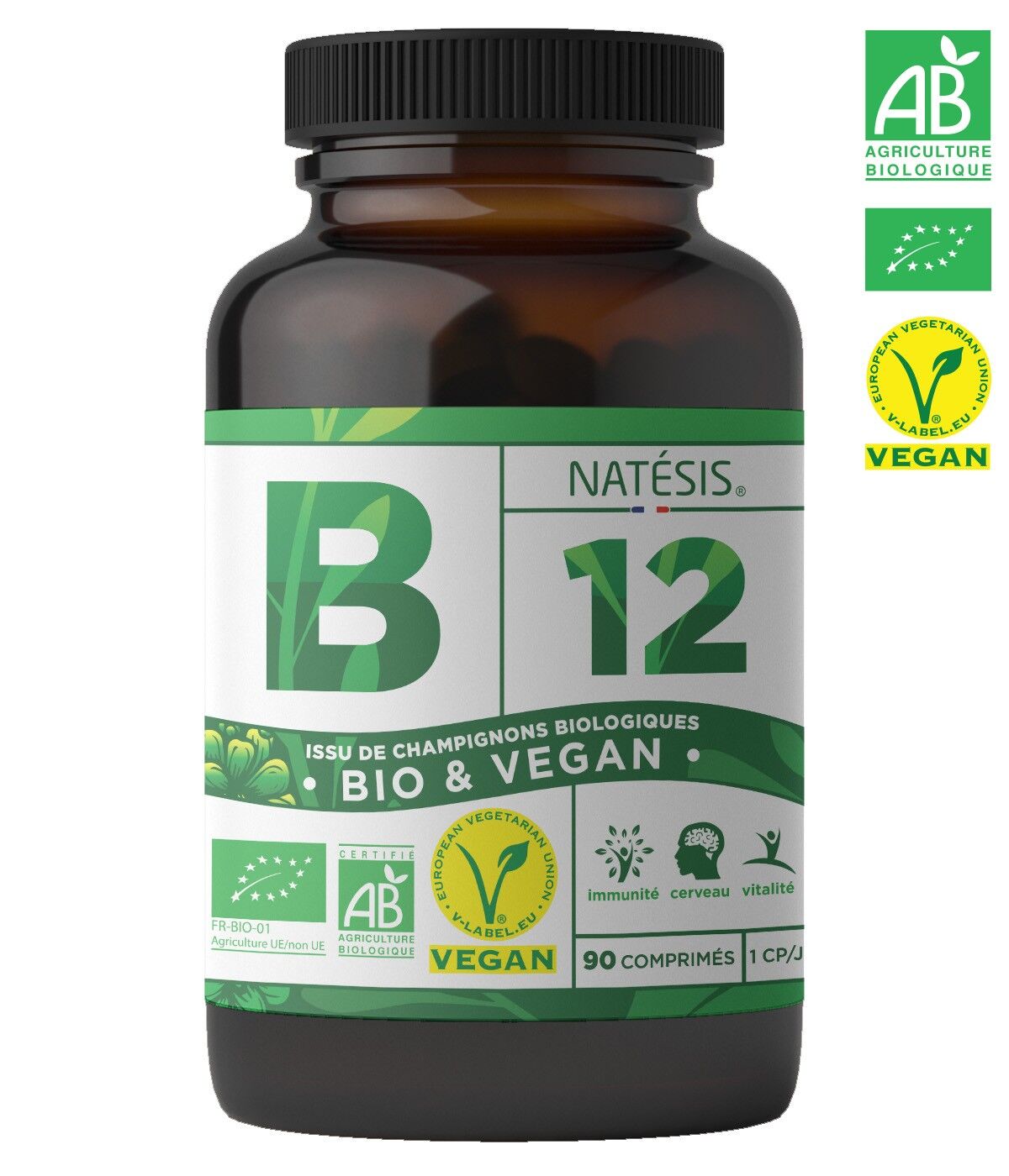 NATESIS B12 ORGÁNICO Y VEGANO