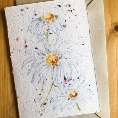 Copy of Plantable Seeded Card | Daisy Pale A