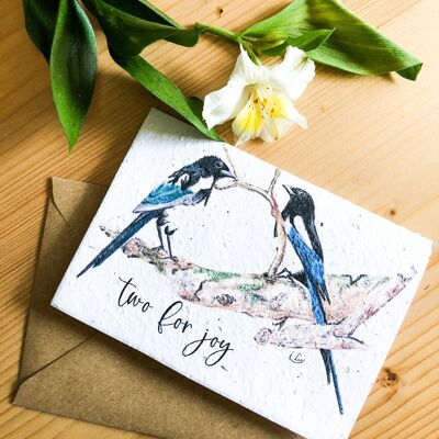 Plantable Seeded Card | Magpie Design A
