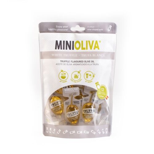 Aceite de Oliva con sabor a Trufa (12 monodosis x 8 ml)