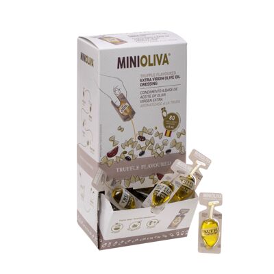 Aceite de oliva con sabor a trufa (50 monodosi x 8 ml)