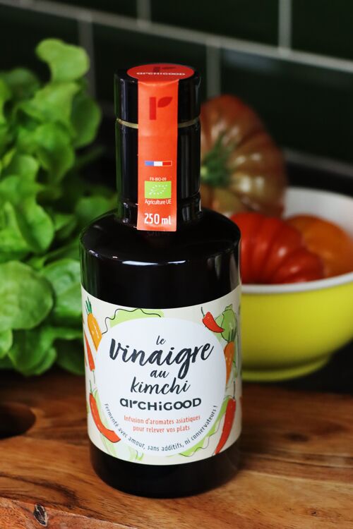 Le vinaigre au kimchi bio