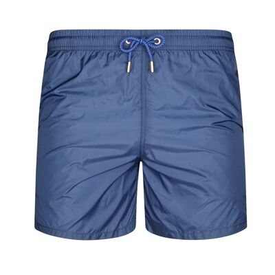 BLUE COAST YACHTING Herren-Badeanzug, bedruckt, schnell trocknend, einfarbig, blau, ultraleicht