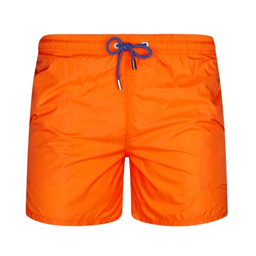 BLUE COAST YACHTING Bañador Hombre Estampado Secado Rápido Liso Naranja Ultraligera