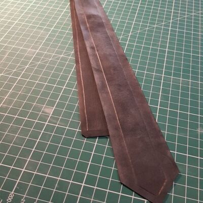 Necktie - transparent salmon