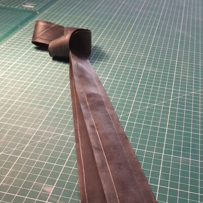 Necktie - transparent salmon