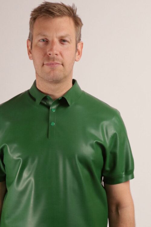 Polo Shirt - L - forrest green