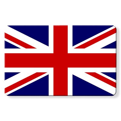 La British Union Jack come tessera RFID Myne