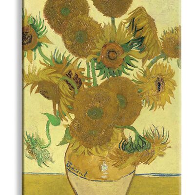 Van Gogh - Girasoles como tarjeta Myne RFID