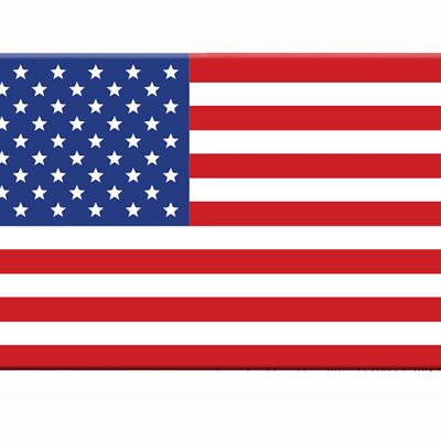 Die amerikanische Flagge der USA als RFID-Myne-Karte