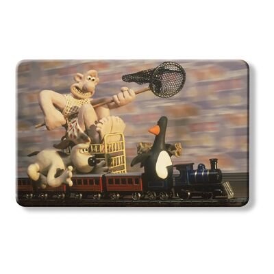 Wallace and Gromit - Wrong Trousers - Train Chase as a RFID Myne Card
