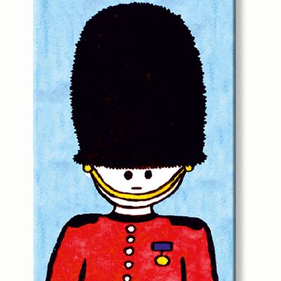 Classic Iconic Queens Guard To Home from London as a RFID Myne Card