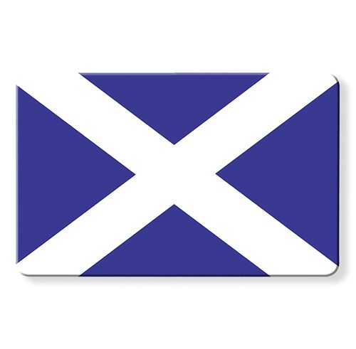The Flag of Scotland as a RFID Myne Card