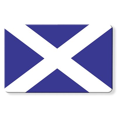 Le drapeau de l'Écosse sous forme de carte RFID Myne