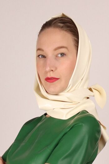 Foulard - vert mousse olive 1