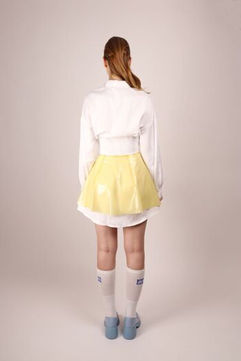 Mini jupe trapèze - XS - blanc chaud 3