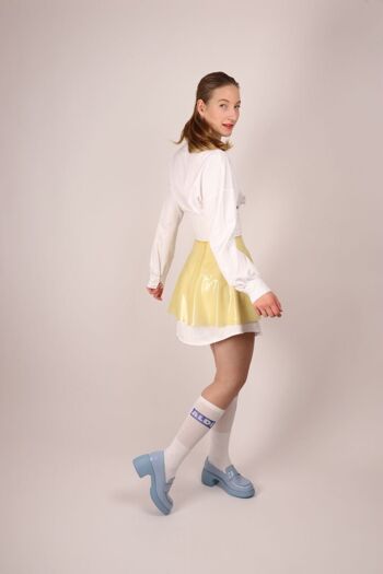 Mini jupe trapèze - XS - blanc chaud 5