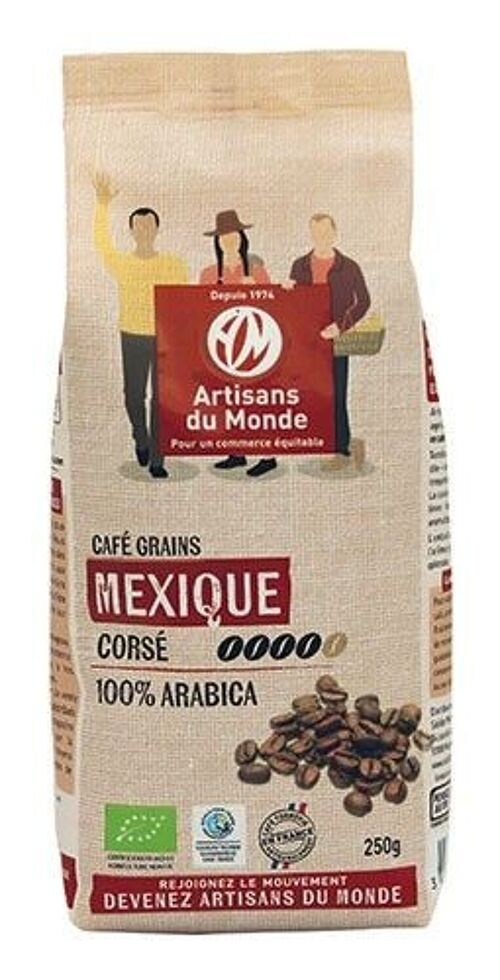 Café bio Mexique grain