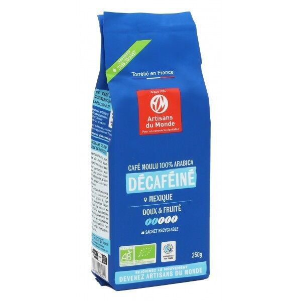 Café bio décaféiné