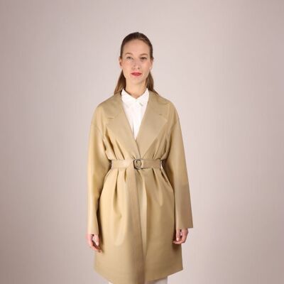 Cocoon Trenchcoat - long sleeve - Made to measure - transparent