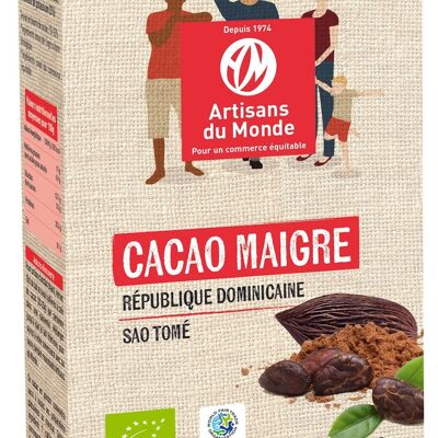 Cacao magro orgánico