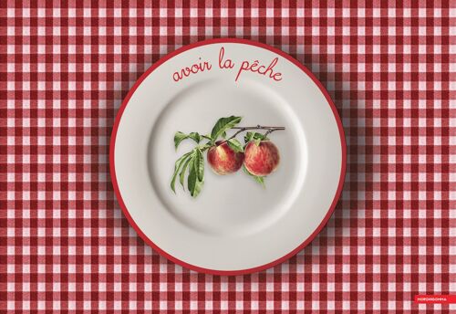 PLACEMAT "FISHING" french