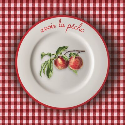 PLACEMAT "FISHING" french
