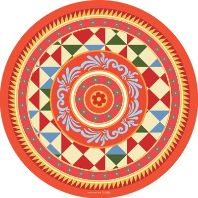 ROUND PLACEMAT "SICILIA" CATANIA