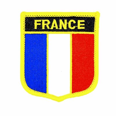 Parche Termoadhesivo en forma de escudo Francia 7x6cm