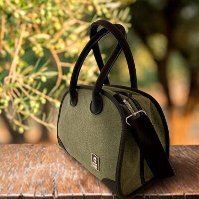 Lunch Bag EVE Canvas Green