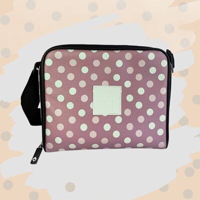 Lunch Bag OntheGo Pois Rosa