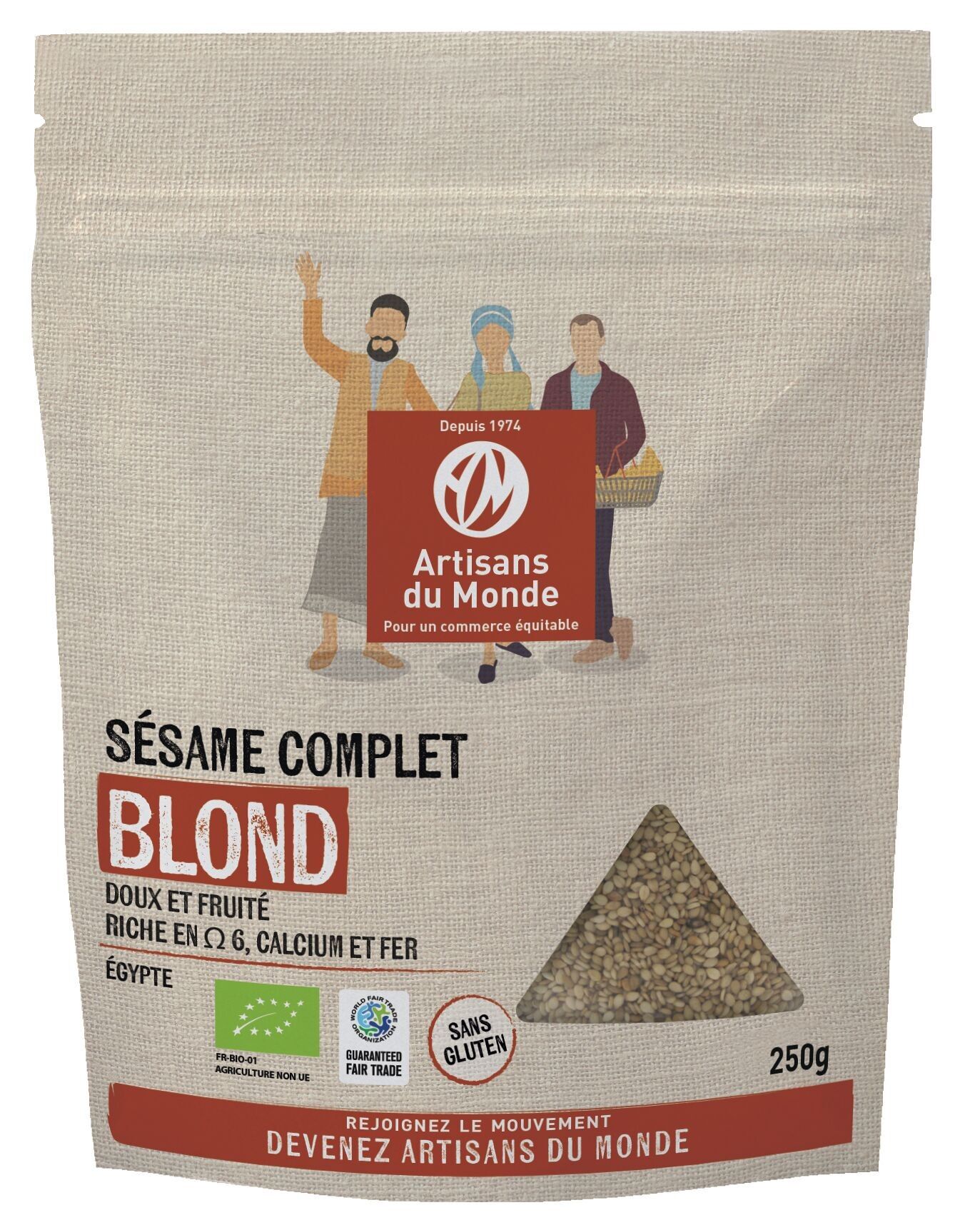 Sesamo biondo intero 250g
