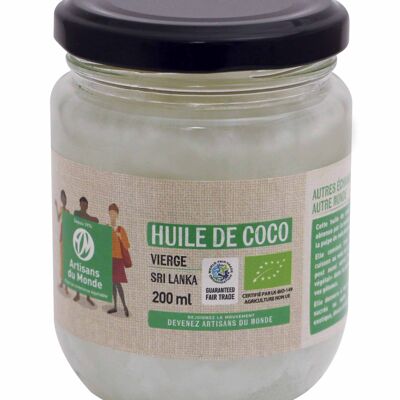 Olio di cocco vergine biologico