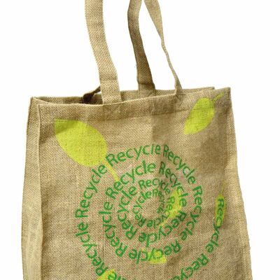 GRÜNE RECYCLED TOTE TASCHE