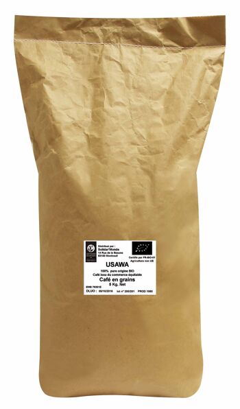 Café Usawa bio grains, 5kg 2
