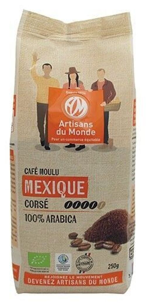 Café bio Mexique moulu, 250 g