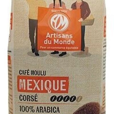 Organic Mexico ground coffee, 250 g