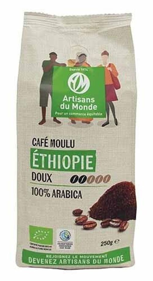 Café Ethiopie bio moulu  250g