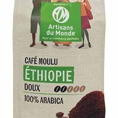 Äthiopischer Bio-gemahlener Kaffee 250g