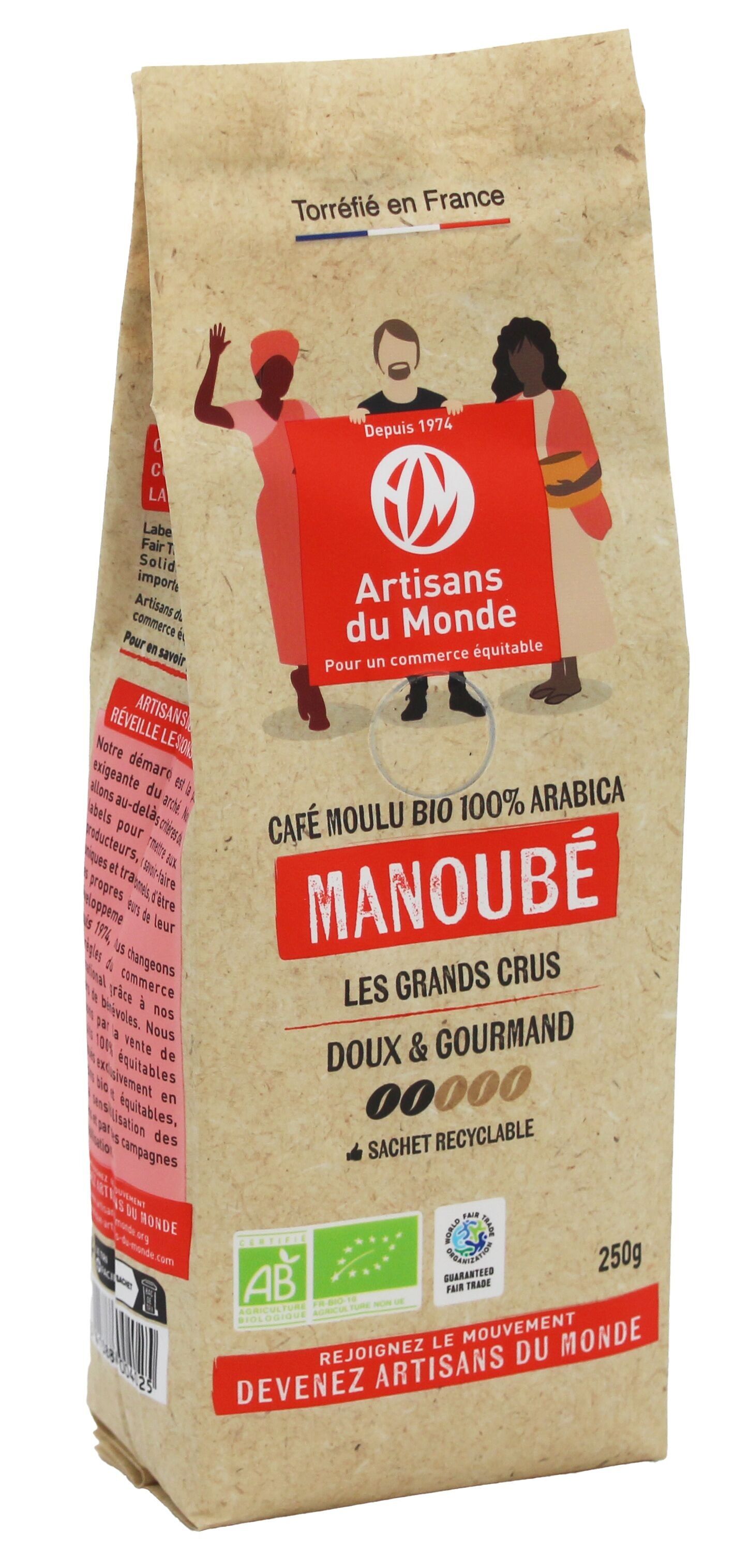 Caffè Dolce Manoubé Biologico Macinato 250g