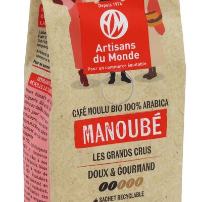 Ground Organic Manoubé Sweet Coffee 250g