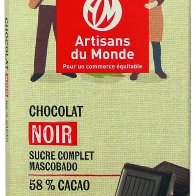 Chocolate negro orgánico 100g