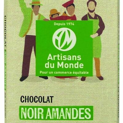 Chocolat bio Amandes 100g
