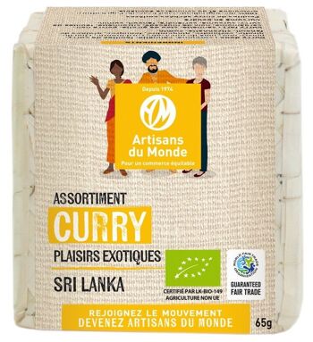 ASSORTIMENT DE CURRY BIO 65g