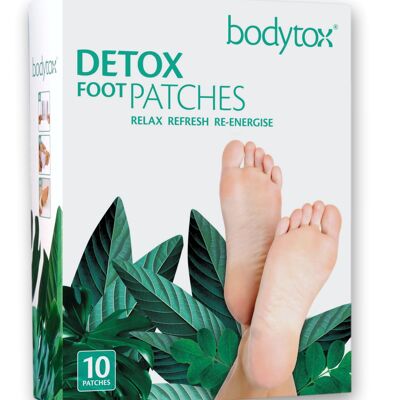 Bodytox Detox Parches para pies - 10 x Parches premium