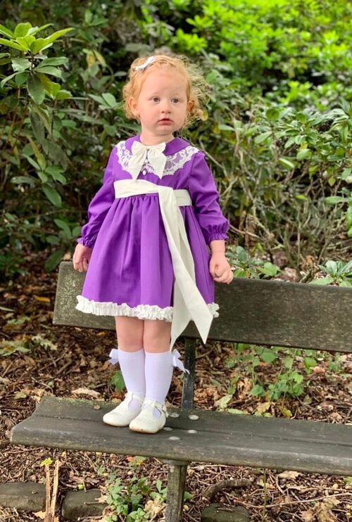 Dolcie Girls Purple Dress -