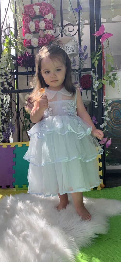 Evie girls detailed dress -