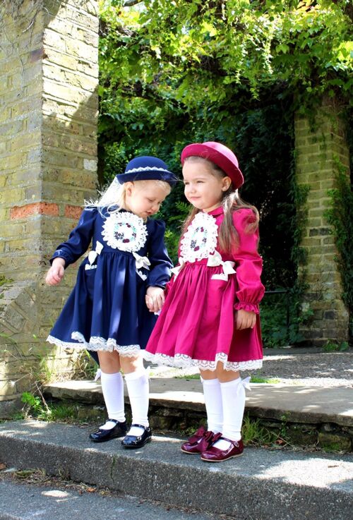 Hattie Girls Embroidery Dress -