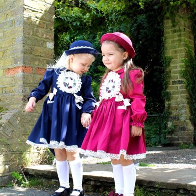 Hattie Girls Embroidery Dress -