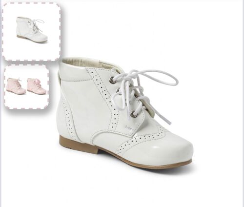 White Girls Lace Boots -